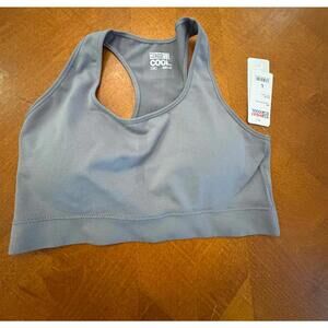 32 Degrees Cool Gray Sports Bra Size Large